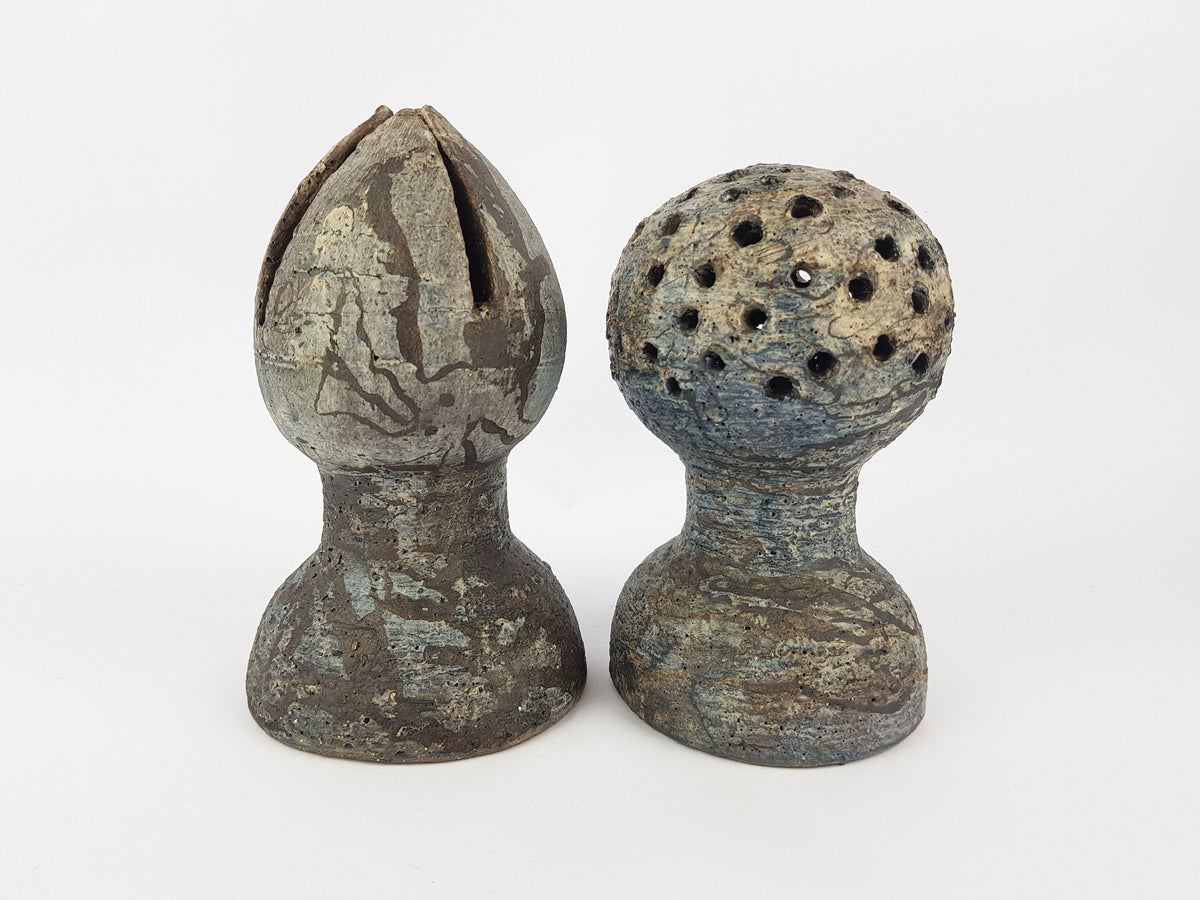 Vintage GERHARD LIEBENTHRON Studio Art Pottery Figure West Germany 1960s