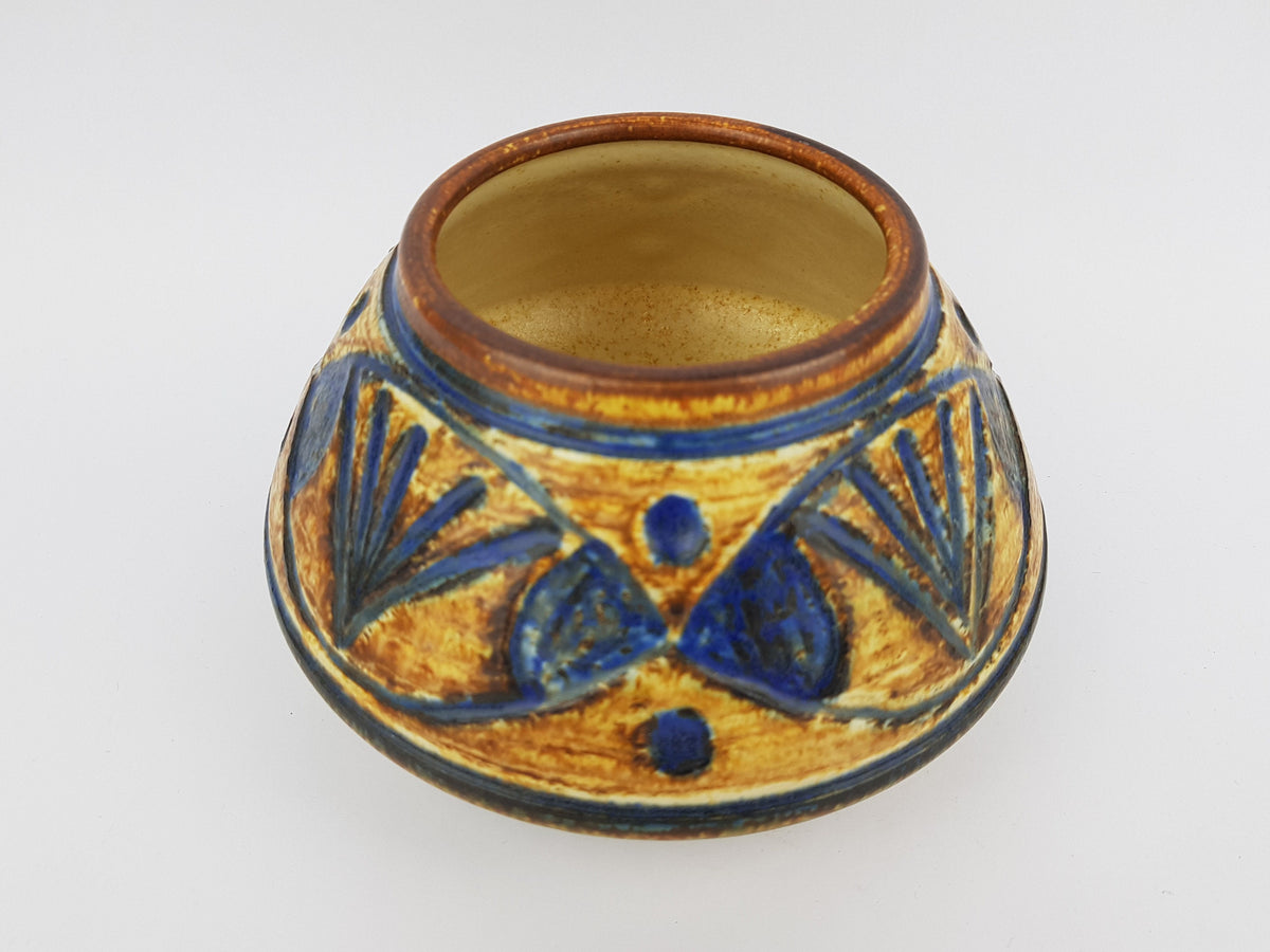 Vintage SOHOLM STENTOJ Bornholm Denmark BOWL by Noomi Backhausen & Arne Finne 1970s