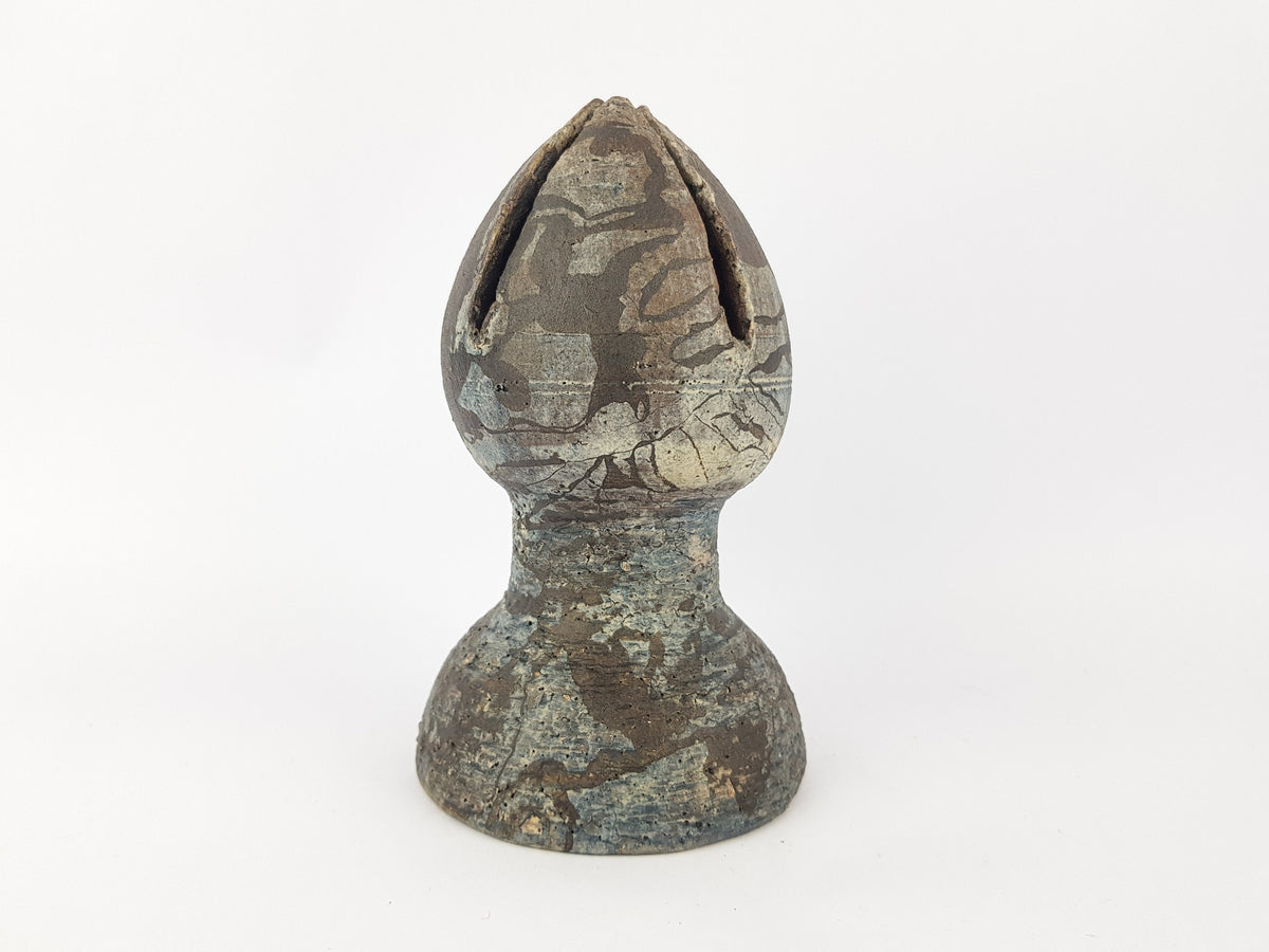Vintage GERHARD LIEBENTHRON Studio Art Pottery Figure West Germany 1960s