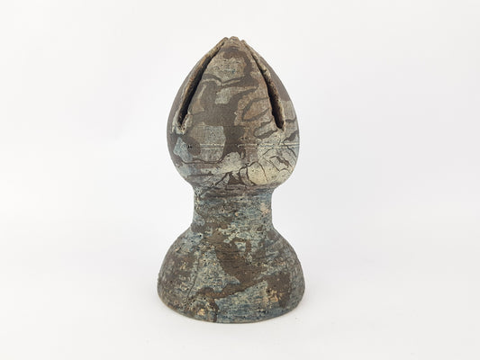 Vintage GERHARD LIEBENTHRON Studio Art Pottery Figure West Germany 1960s