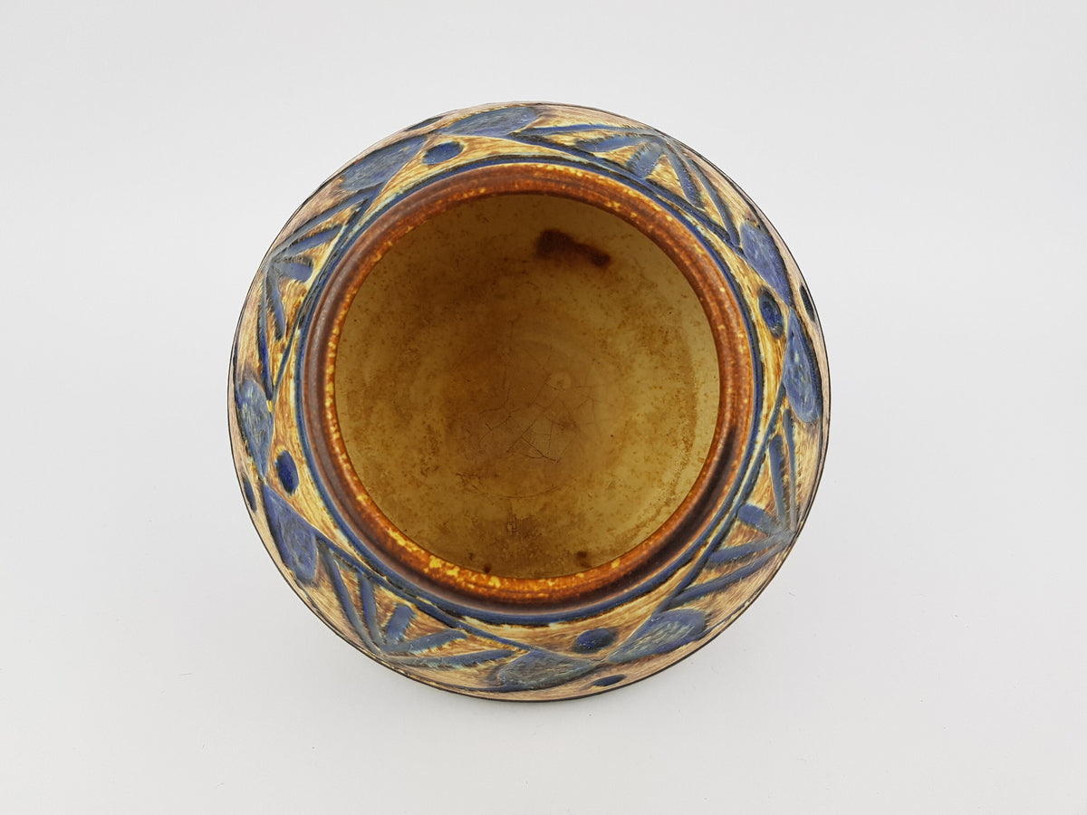 Vintage SOHOLM STENTOJ Bornholm Denmark BOWL by Noomi Backhausen & Arne Finne 1970s