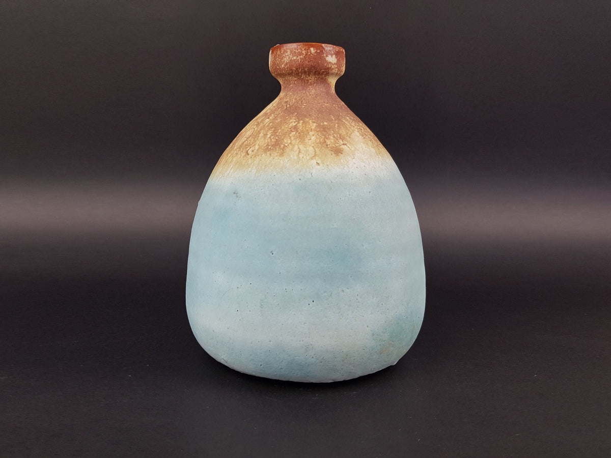 Vintage ELMER KUBICEK Studio Art Pottery Stylish Vase West Germany 1960s