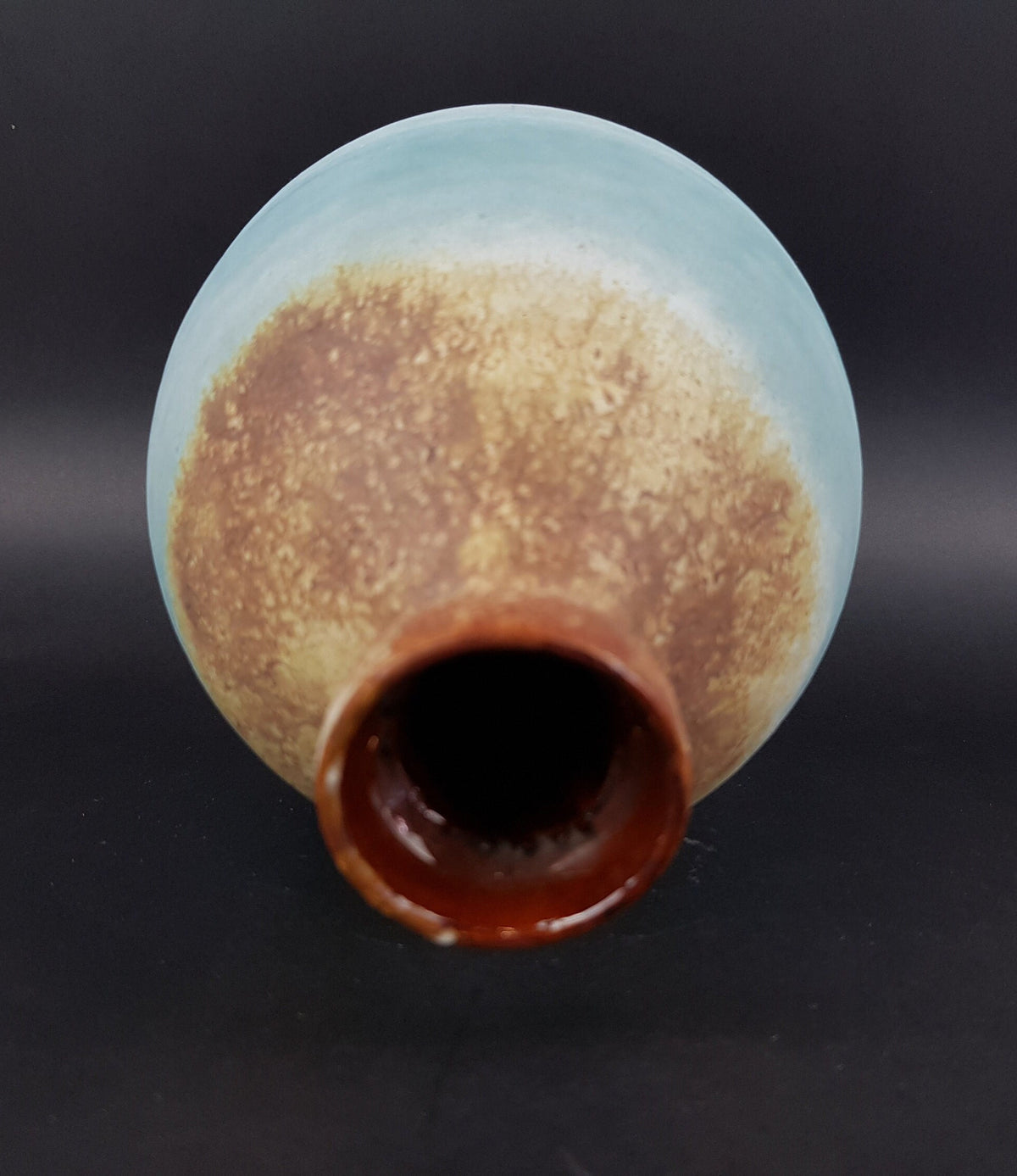 Vintage ELMER KUBICEK Studio Art Pottery Stylish Vase West Germany 1960s