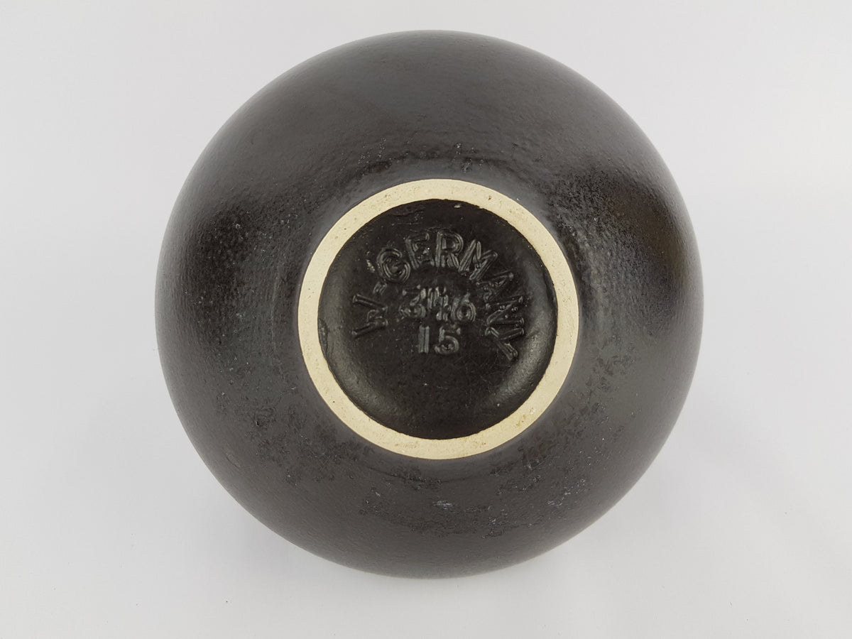 Vintage FOHR KERAMIK Fat Lava Vase Rubin Decor 346 15 West German Pottery 1970s