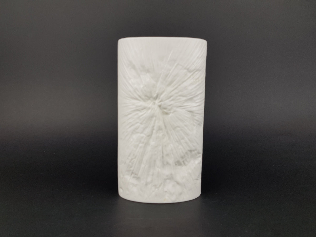 Vintage ROSENTHAL Op Art Porcelain Vase West German Pottery 1970s