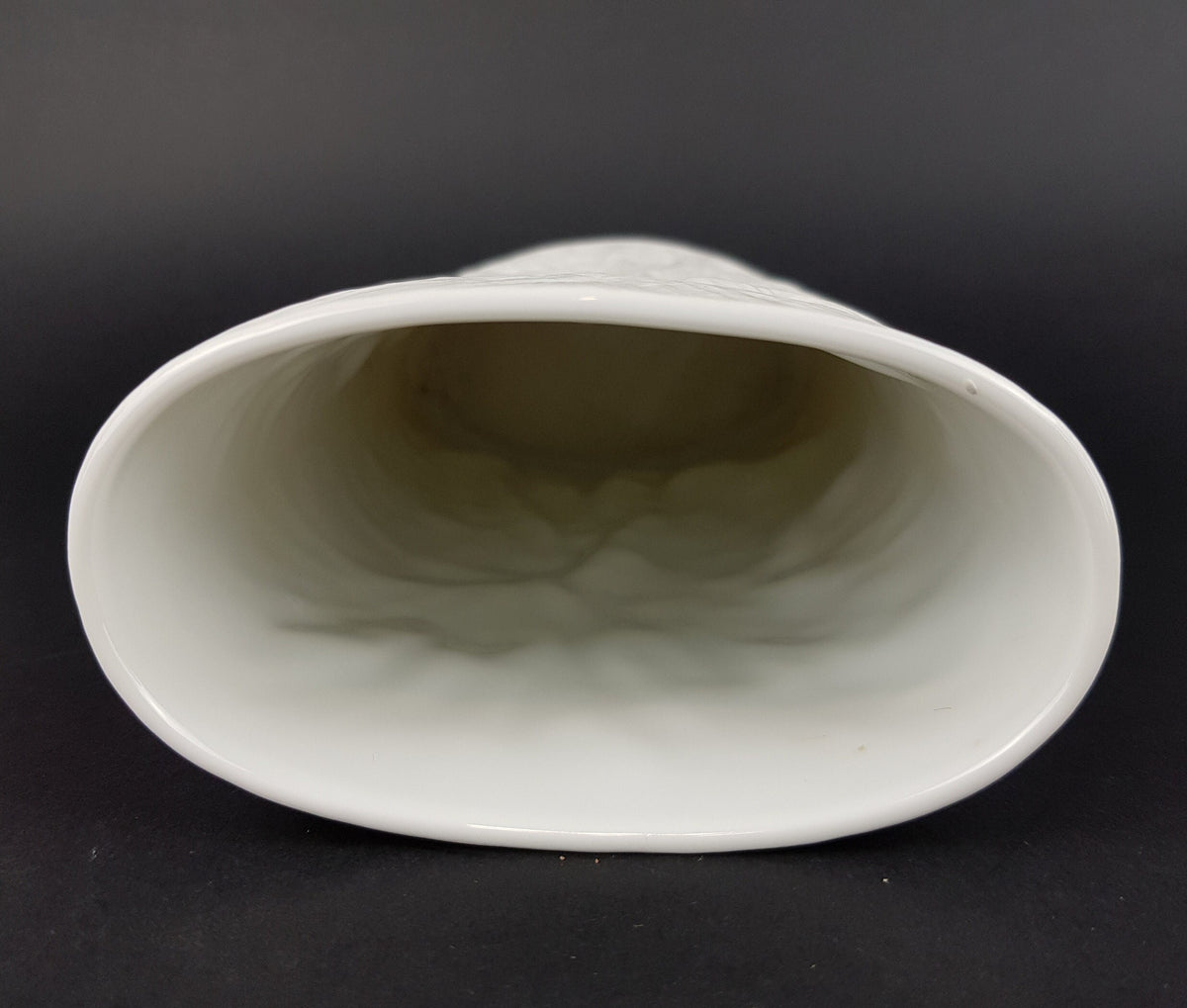 Vintage ROSENTHAL Op Art Porcelain Vase West German Pottery 1970s