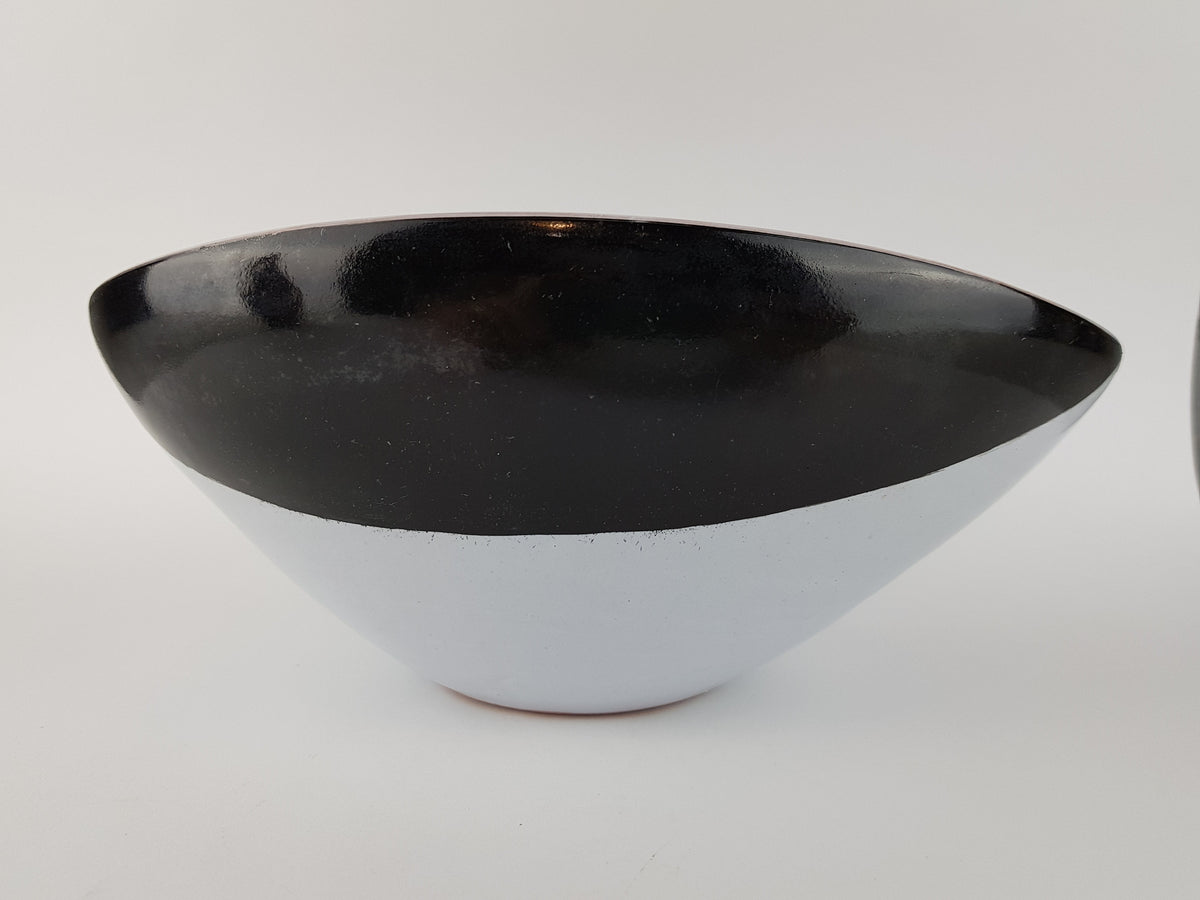 Vintage KROSSELBACH Bowl by Clare Zange and Karl-Heinz Loffler No. 143 West German Pottery 1955s