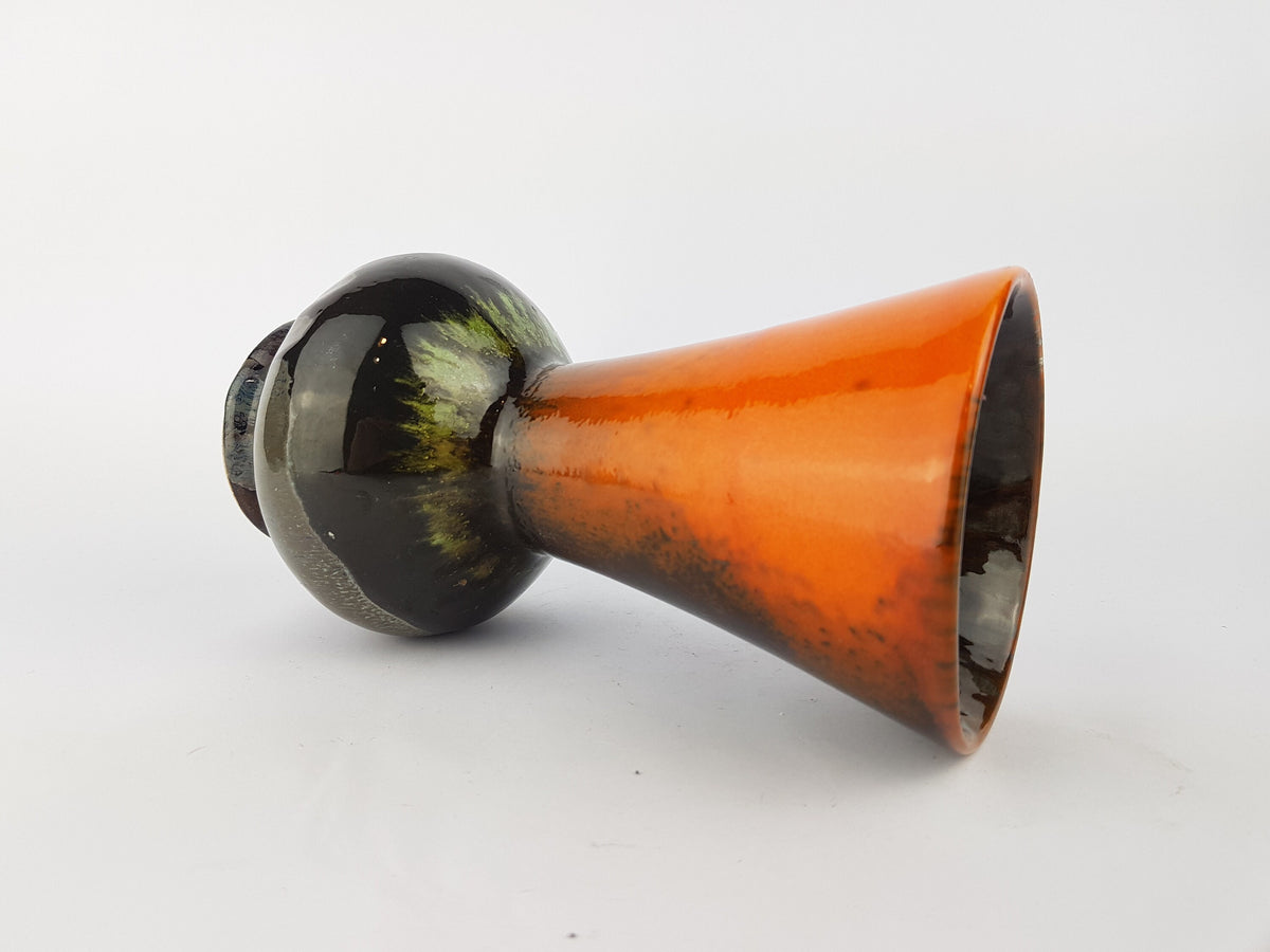 Vintage KIL KERAMICNA (Keramicna Industrija Liboje) Multi Coloured Vase Yugoslavia 1970s