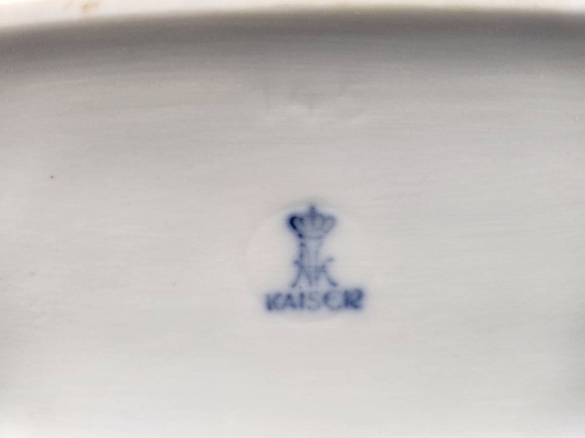 Vintage AK KAISER Biscuit Porcelain Planter 145 from the Jura Series West Germany 1970s