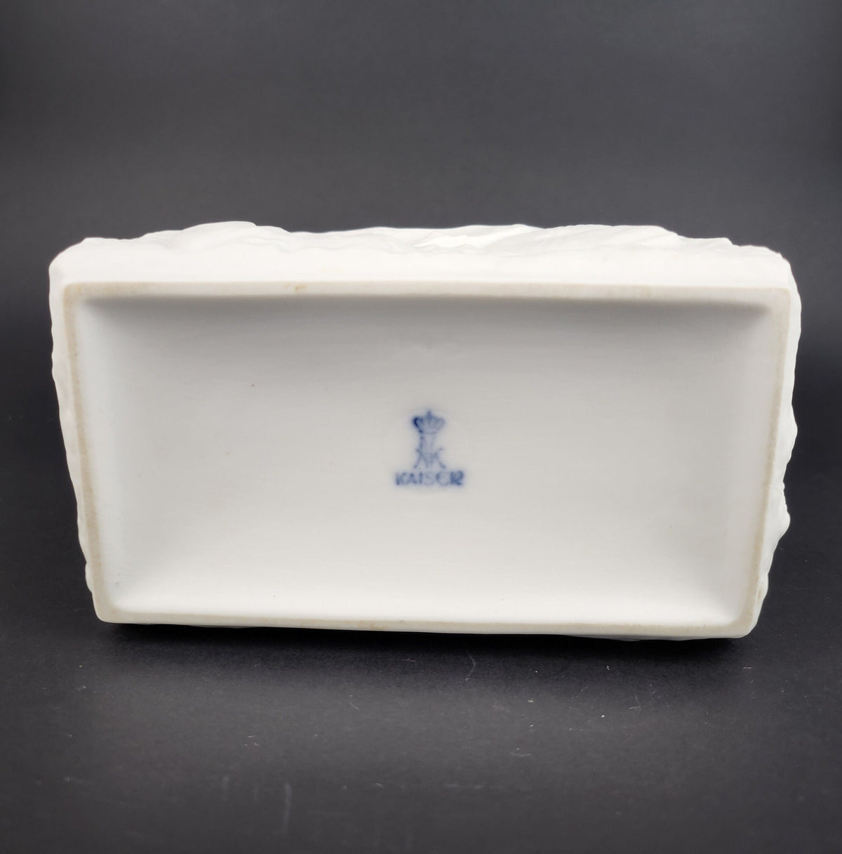 Vintage AK KAISER Biscuit Porcelain Planter 145 from the Jura Series West Germany 1970s
