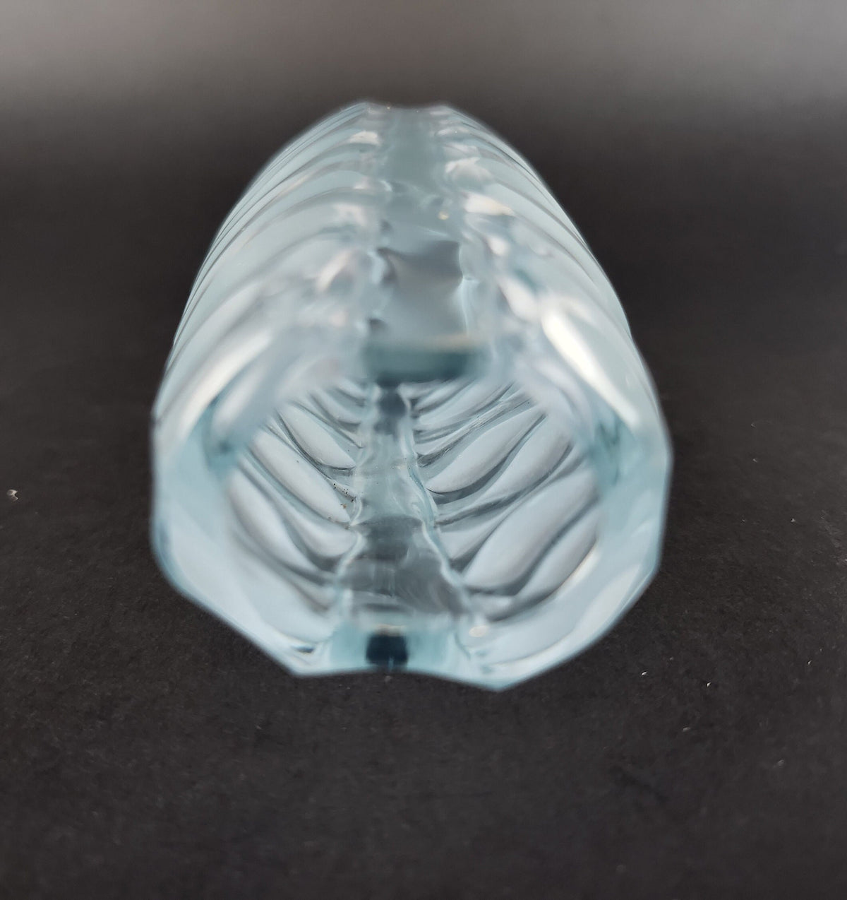 Rare Vintage ZELEZNY BROD SKLO Lilac/Blue Neodymium Glass Vase from Czechoslovakia 1960-70's by Vaclav Horacek