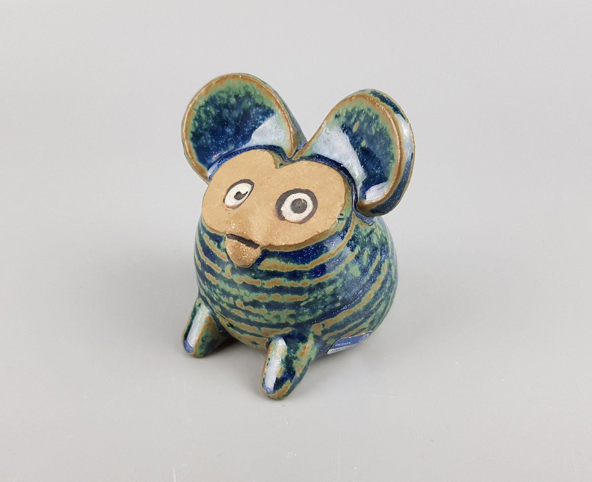 Vintage GHOST MOUSE Spökmus by Lisa Larson from the Menageri Serie of Gustavsberg Studio Pottery Sweden 1965