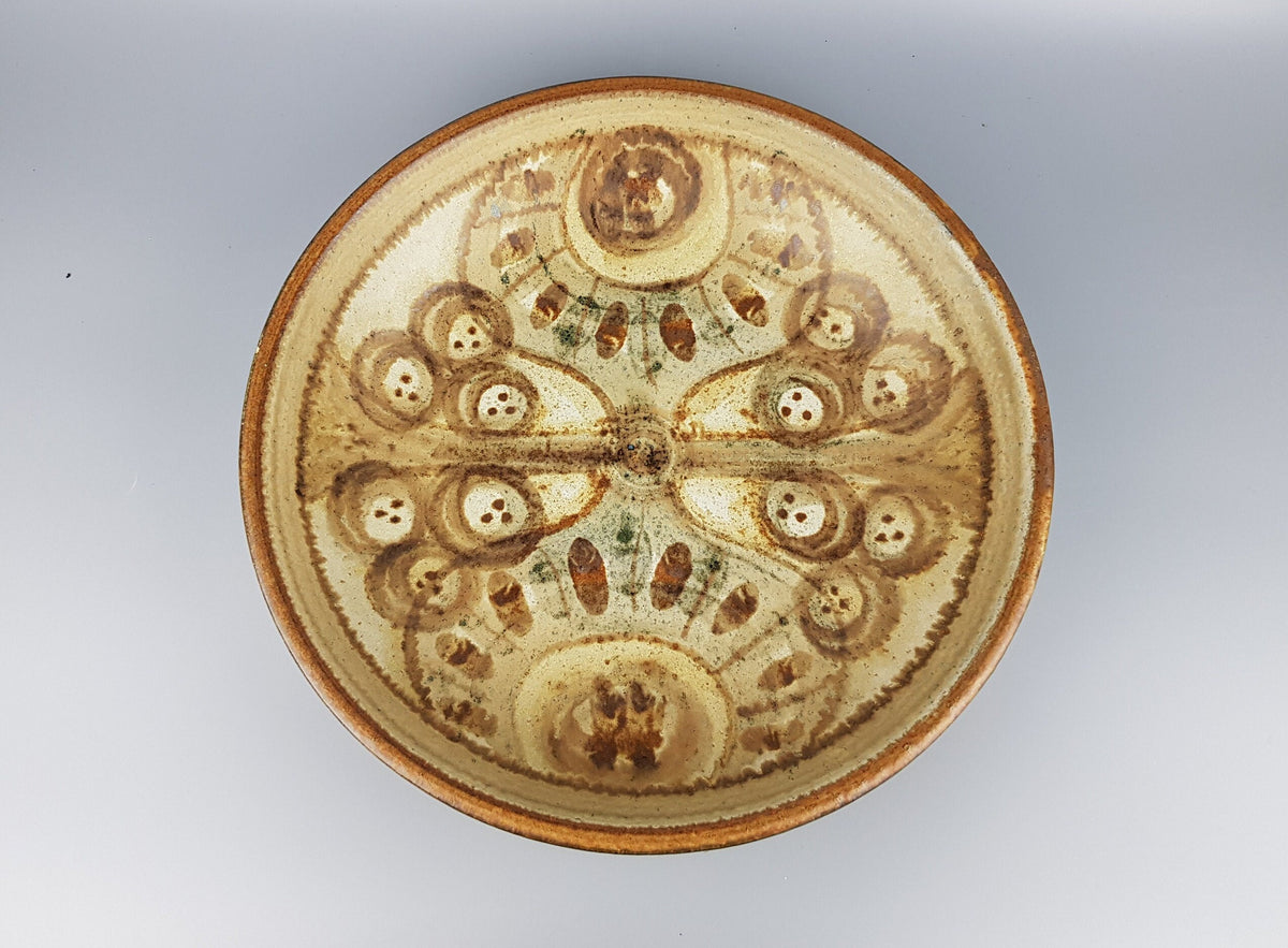 Vintage SOHOLM STENTOJ Bornholm Denmark BOWL by Noomi Backhausen 1960s