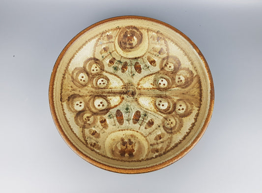 Vintage SOHOLM STENTOJ Bornholm Denmark BOWL by Noomi Backhausen 1960s