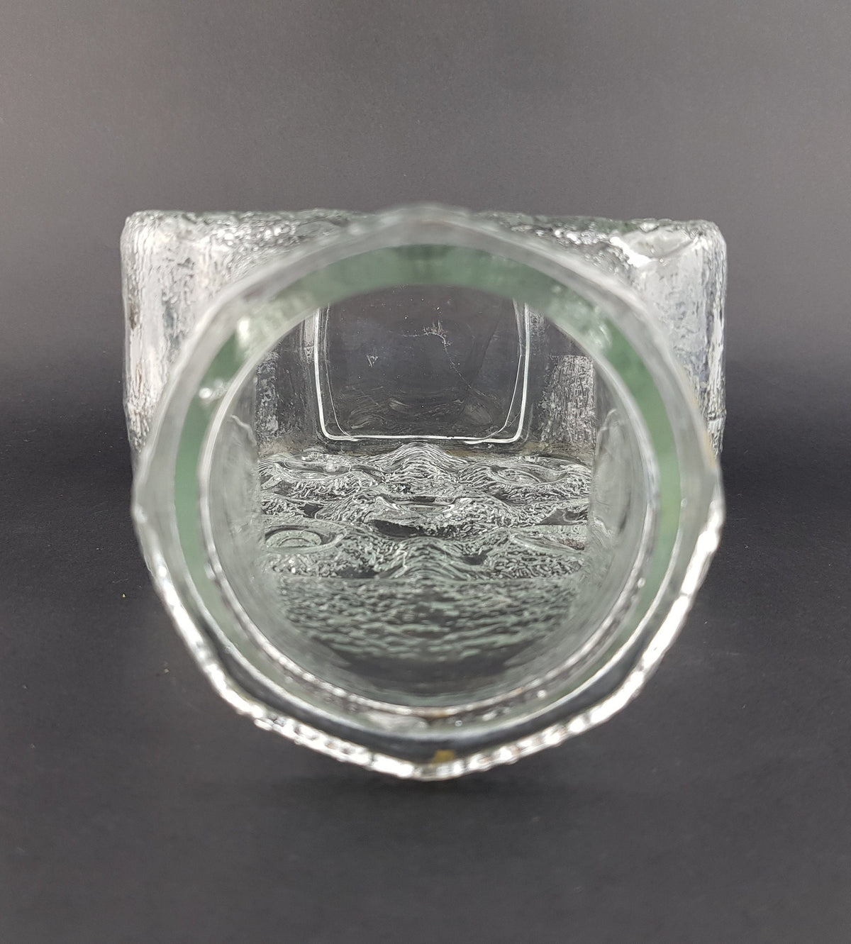 Vintage Bubbles On The Rock Pop Vase by NOELLE + VON CAMPE Design by Walther Glas Germany 1972
