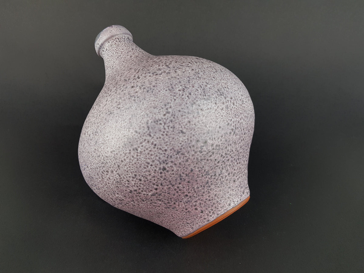 Vintage GRAMANN RÖMHILD Topferei Studio Art Pottery Speckled Pink Vase East German Pottery 1960s