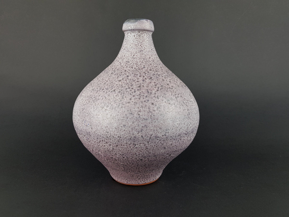 Vintage GRAMANN RÖMHILD Topferei Studio Art Pottery Speckled Pink Vase East German Pottery 1960s