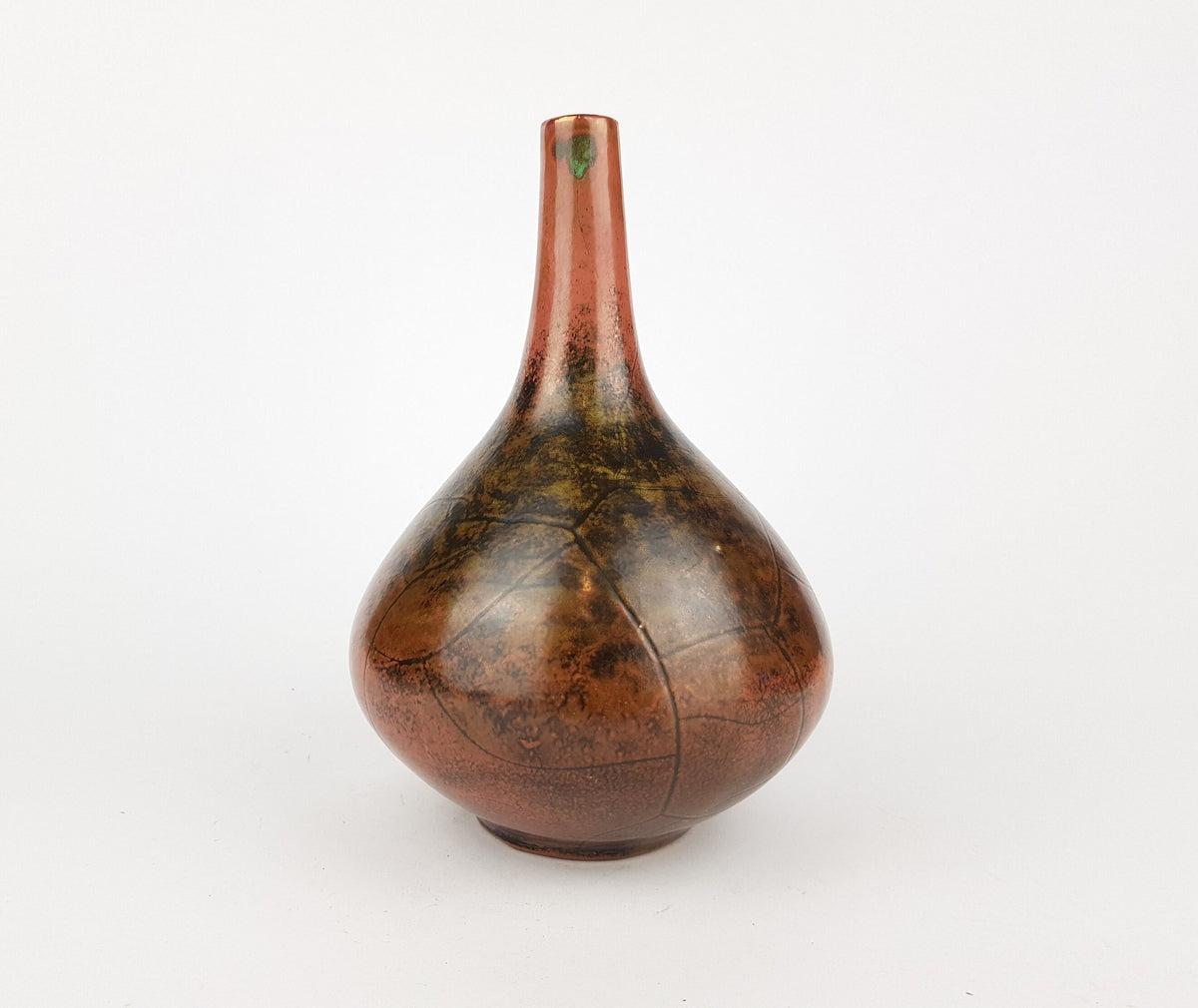 Vintage GROOTENBURG TÖPFEREI KREFELD Vase by Paul Dresler, West German Pottery 1920-30s