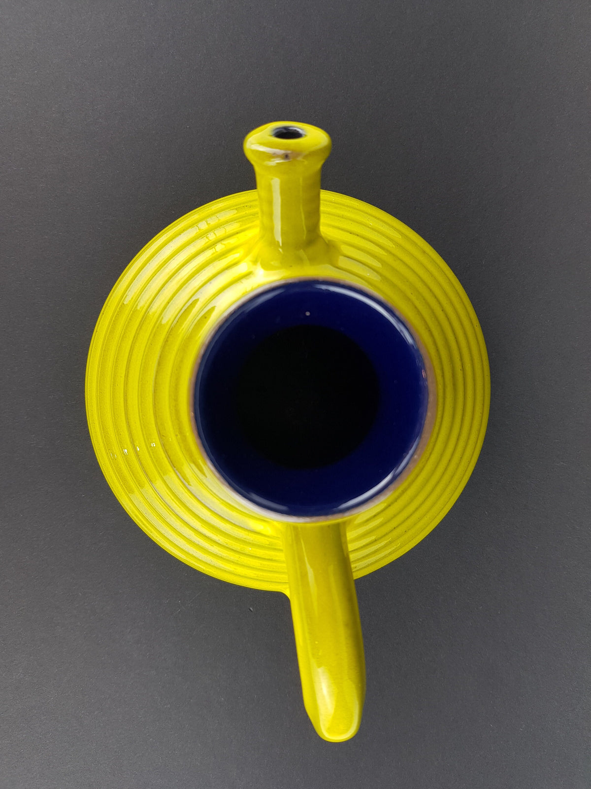 Vintage MAREI KERAMIK Yellow Watering Can 8303 West German Pottery 1970s