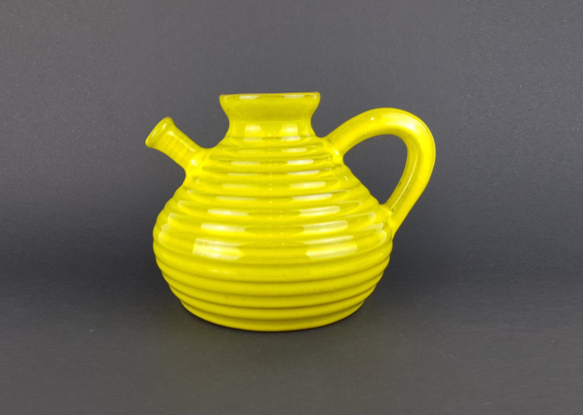 Vintage MAREI KERAMIK Yellow Watering Can 8303 West German Pottery 1970s