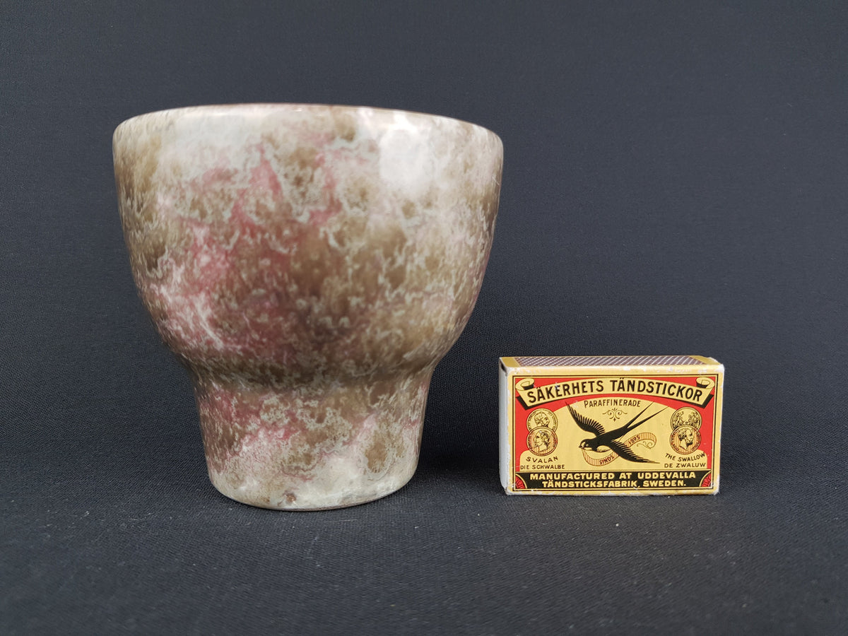 Vintage Rare RICHARD UHLEMEYER Craquelé Planter / Cachepot (German Studio Art Pottery) 1940-50