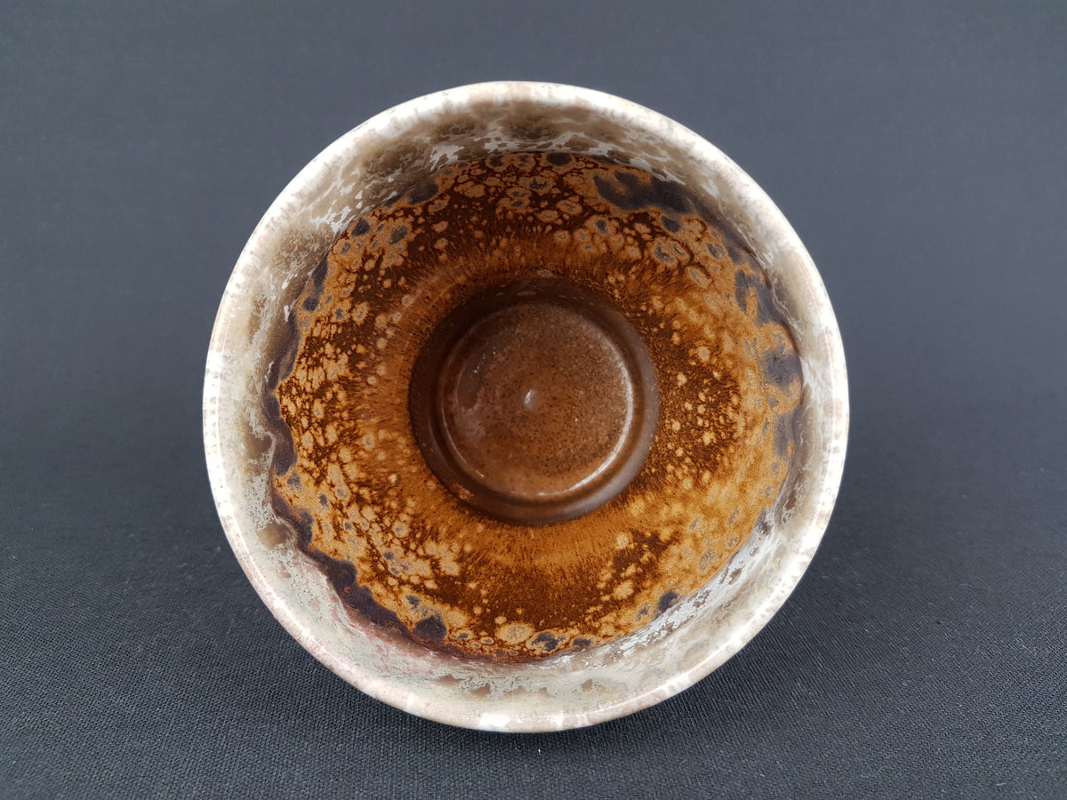 Vintage Rare RICHARD UHLEMEYER Craquelé Planter / Cachepot (German Studio Art Pottery) 1940-50