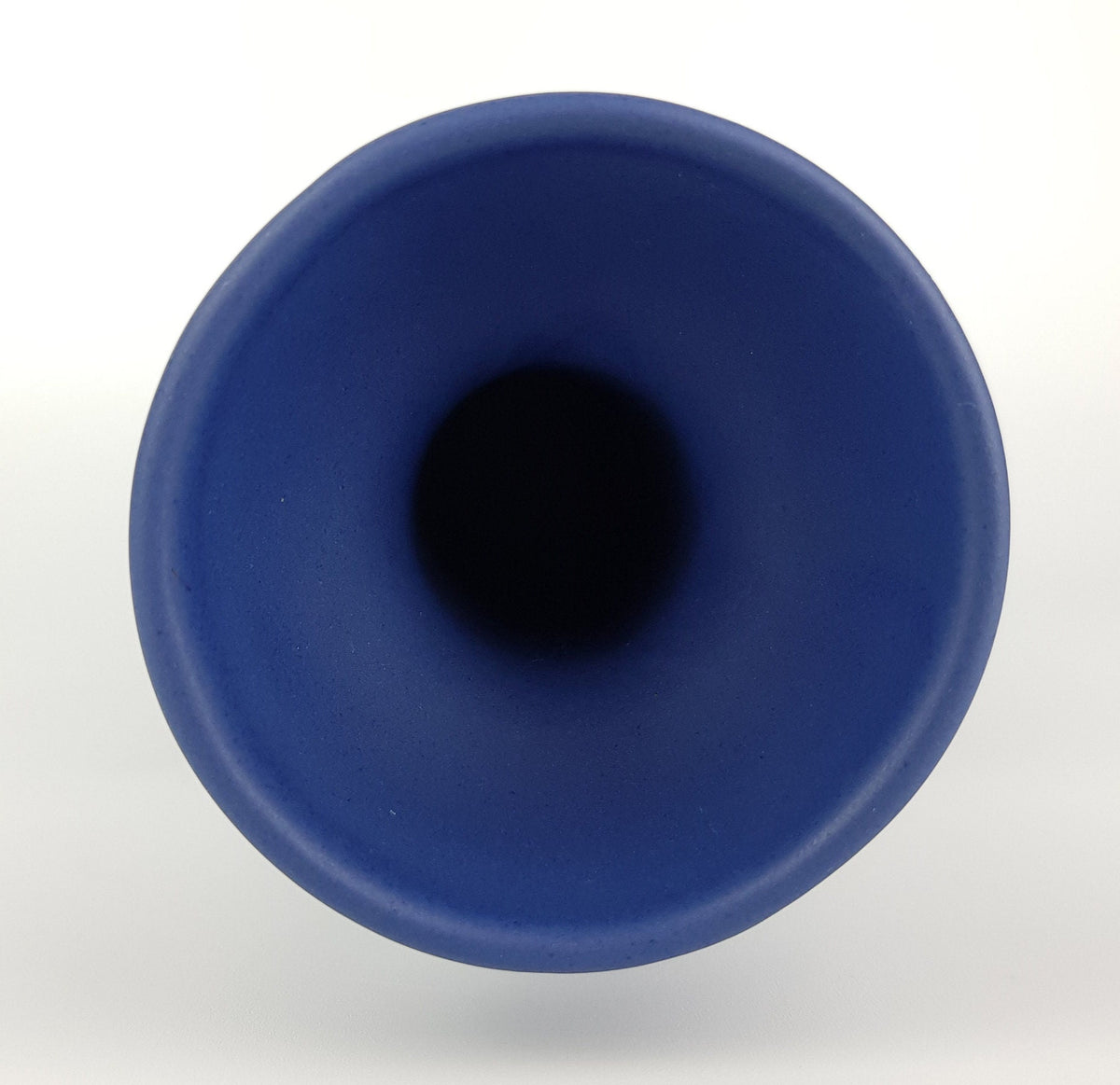 Vintage ASA SELECTION (former Sgrafo Modern) Blue Vase West German Pottery 1980s