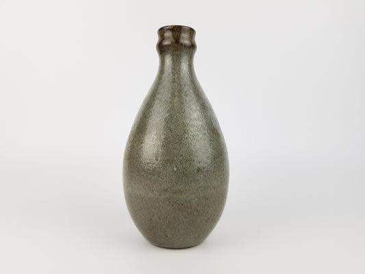 Vintage LUISE DUNCKER STUDI0 KERAMIK Blueisch Grey and Brown Vase West German Pottery