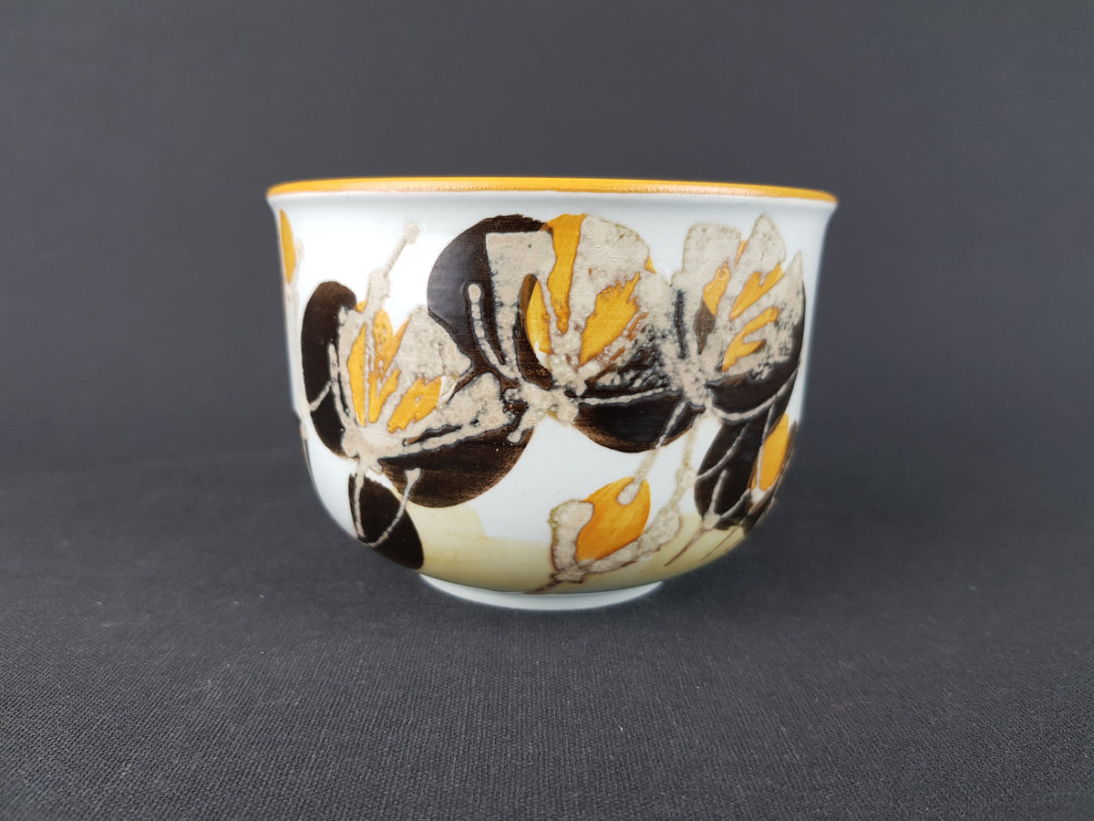 Vintage ROYAL COPENHAGEN Bowl or Planter Siena Serie 962 3759 Signed By Ellen Malmer Denmark 1970s