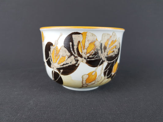Vintage ROYAL COPENHAGEN Bowl or Planter Siena Serie 962 3759 Signed By Ellen Malmer Denmark 1970s