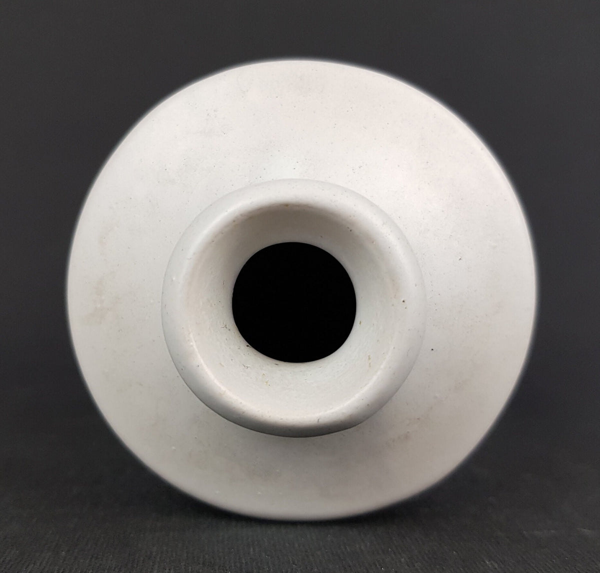 Vintage RUSCHA KERAMIK White Bottle Vase 811-1 West German Pottery Fat Lava Era 1970s
