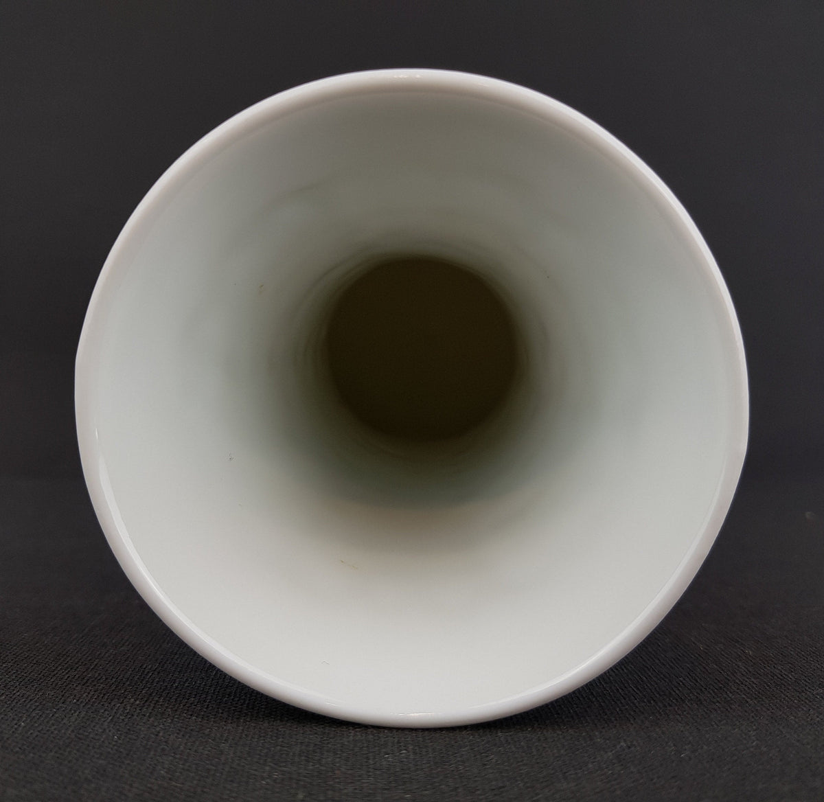Vintage KERAFINA Porzellanfabrik White Biscuit Porcelain Vase – Royal KPM Bavaria – West Germany 1970s