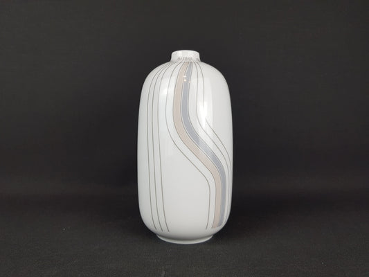 Vintage HUTSCHENREUTHER PORCELAIN Porcelain Vase 6008 West Germany 1960 1970s