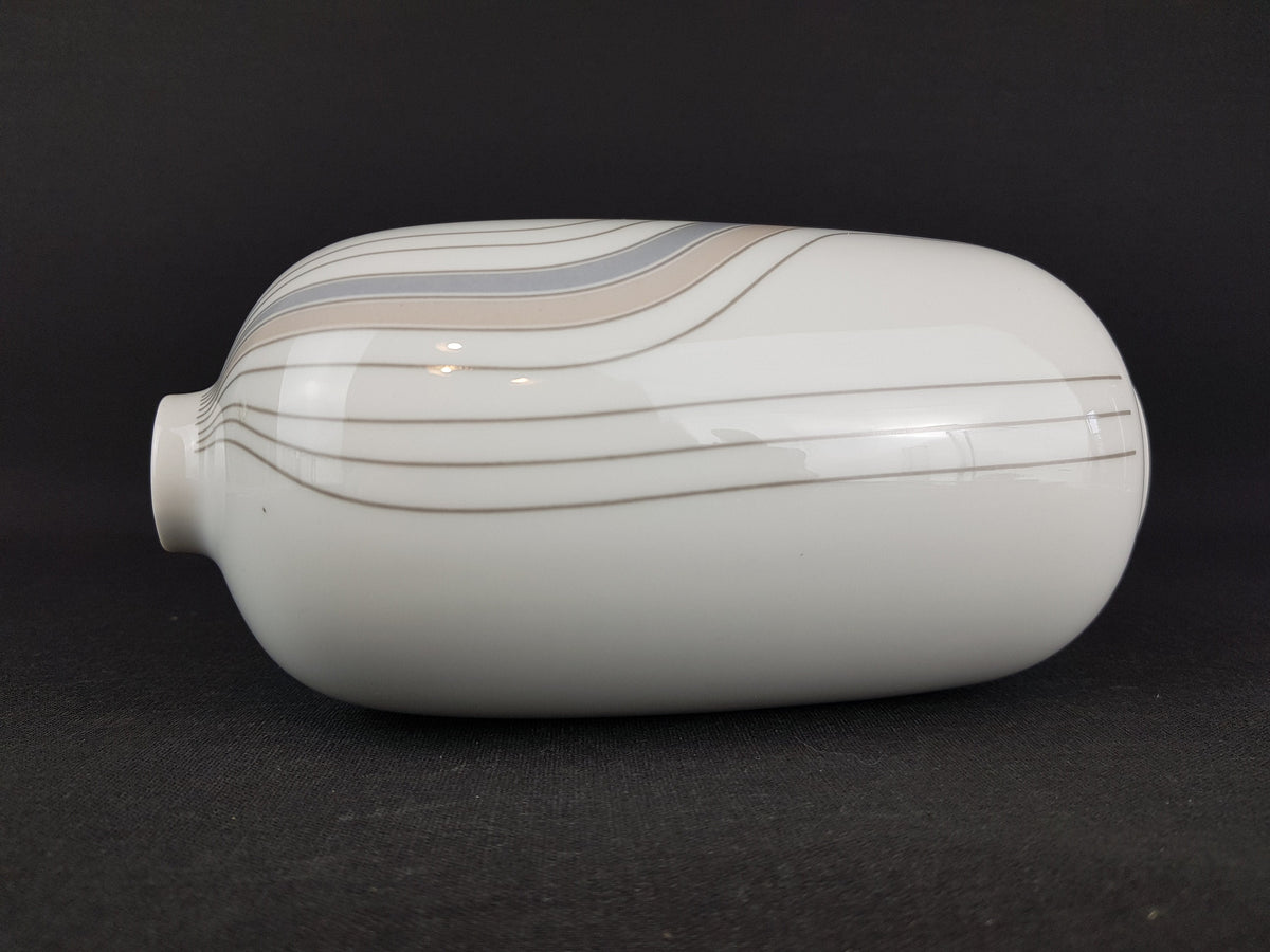 Vintage HUTSCHENREUTHER PORCELAIN Porcelain Vase 6008 West Germany 1960 1970s