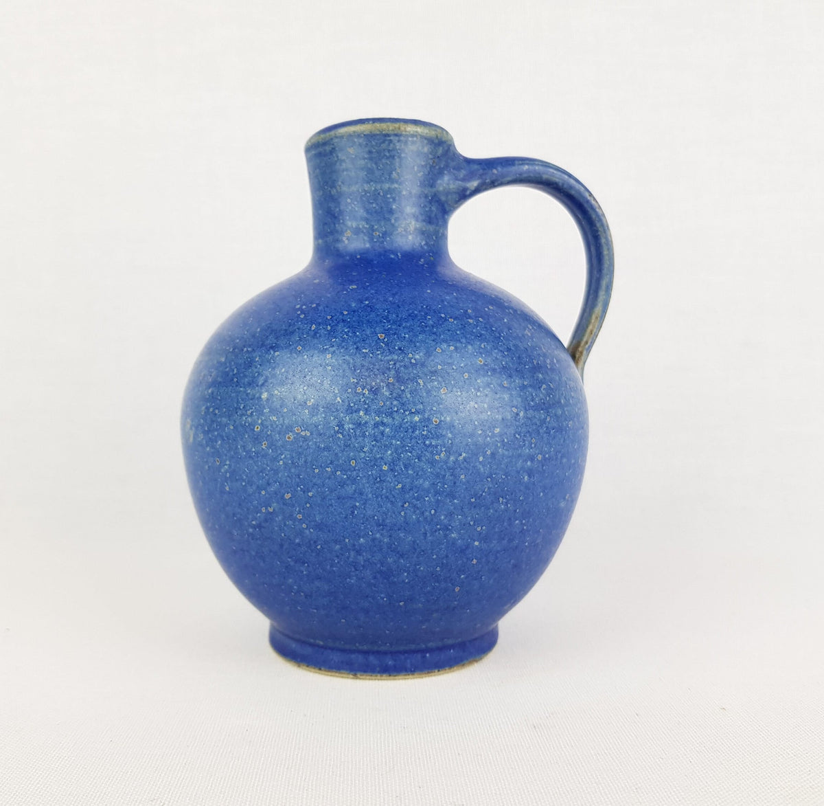 Vintage East German Jug Vase by CARL FISCHER (BKW) 1950s Studio Art Pottery 1950s