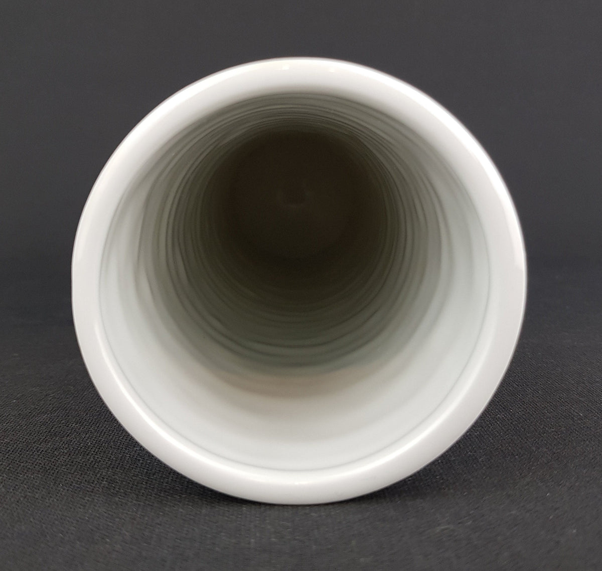Vintage SCHUMANN ARZBERG Bark Structured Biscuit Porcelain Vase West Germany 1970s