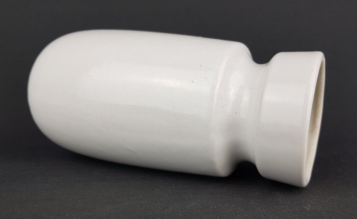Vintage SCHEURICH KERAMIK White Vase 242 22 West German Pottery 1970s
