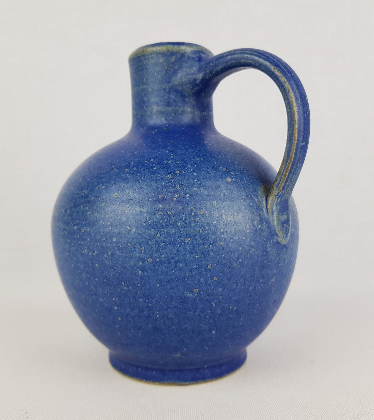 Vintage East German Jug Vase by CARL FISCHER (BKW) 1950s Studio Art Pottery 1950s