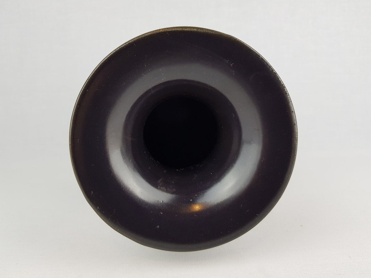 Vintage KERUSKA KERAMIK Vase with Turmalin Decor 204 Studio Art Pottery 1960s Ceramano Style