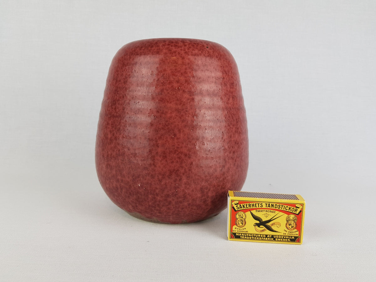 Vintage GUBBELS HELDEN KERAMIEK Dutch Studio Pottery Vase 1970s Mid Century Modern Mobach Style