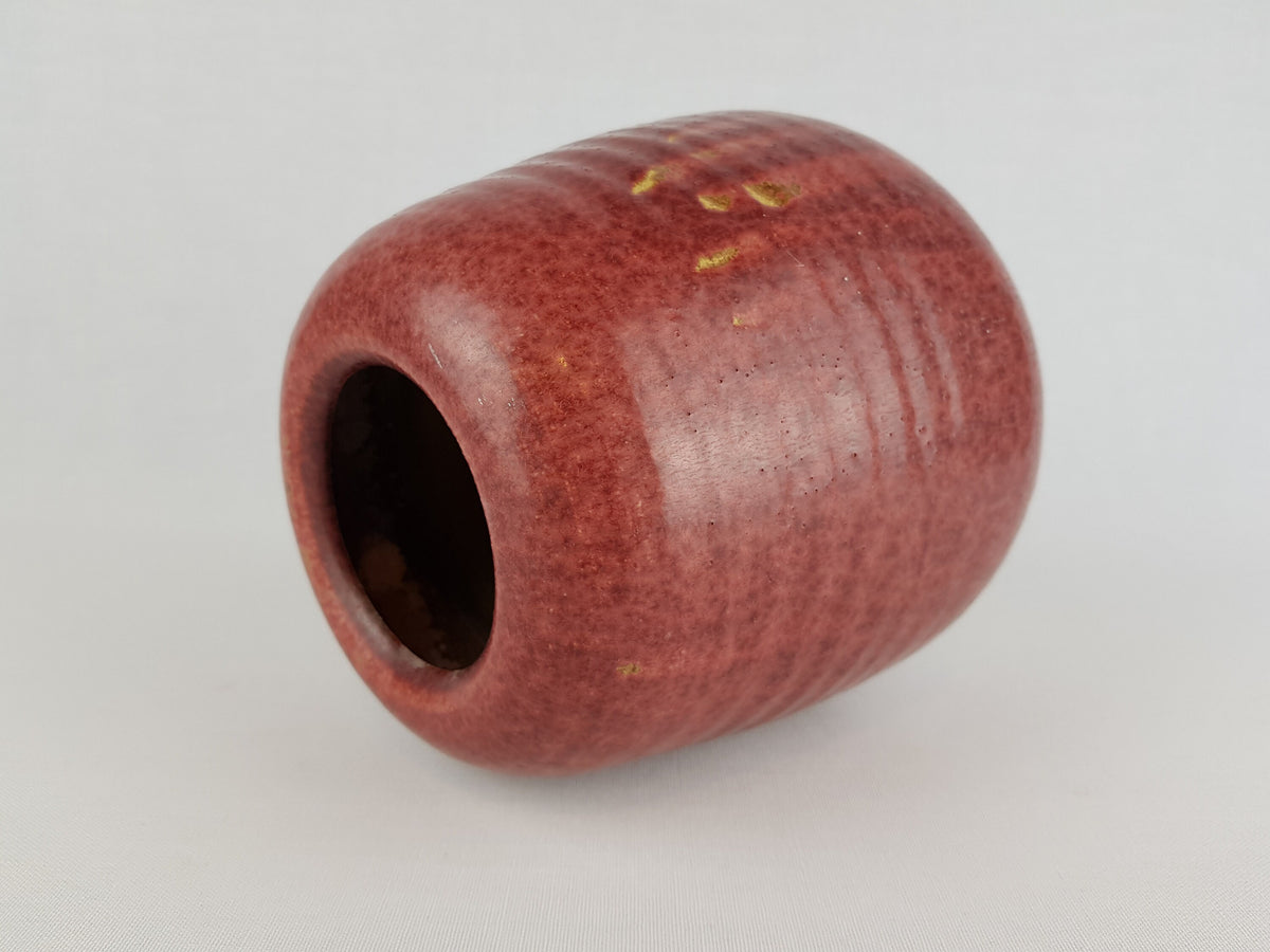 Vintage GUBBELS HELDEN KERAMIEK Dutch Studio Pottery Vase 1970s Mid Century Modern Mobach Style