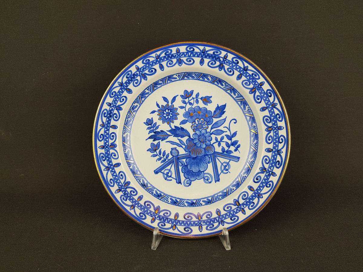 Vintage ROYAL GOUDA HOLLAND Wall plate 2965-22 Lama Decor Dutch Pottery 1970s