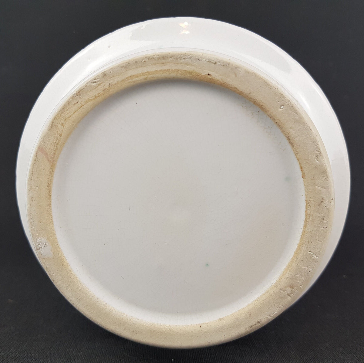 Vintage BAY KERAMIK White Planter Flower Pot West German Pottery 1960s 1970s Fat Lava Era