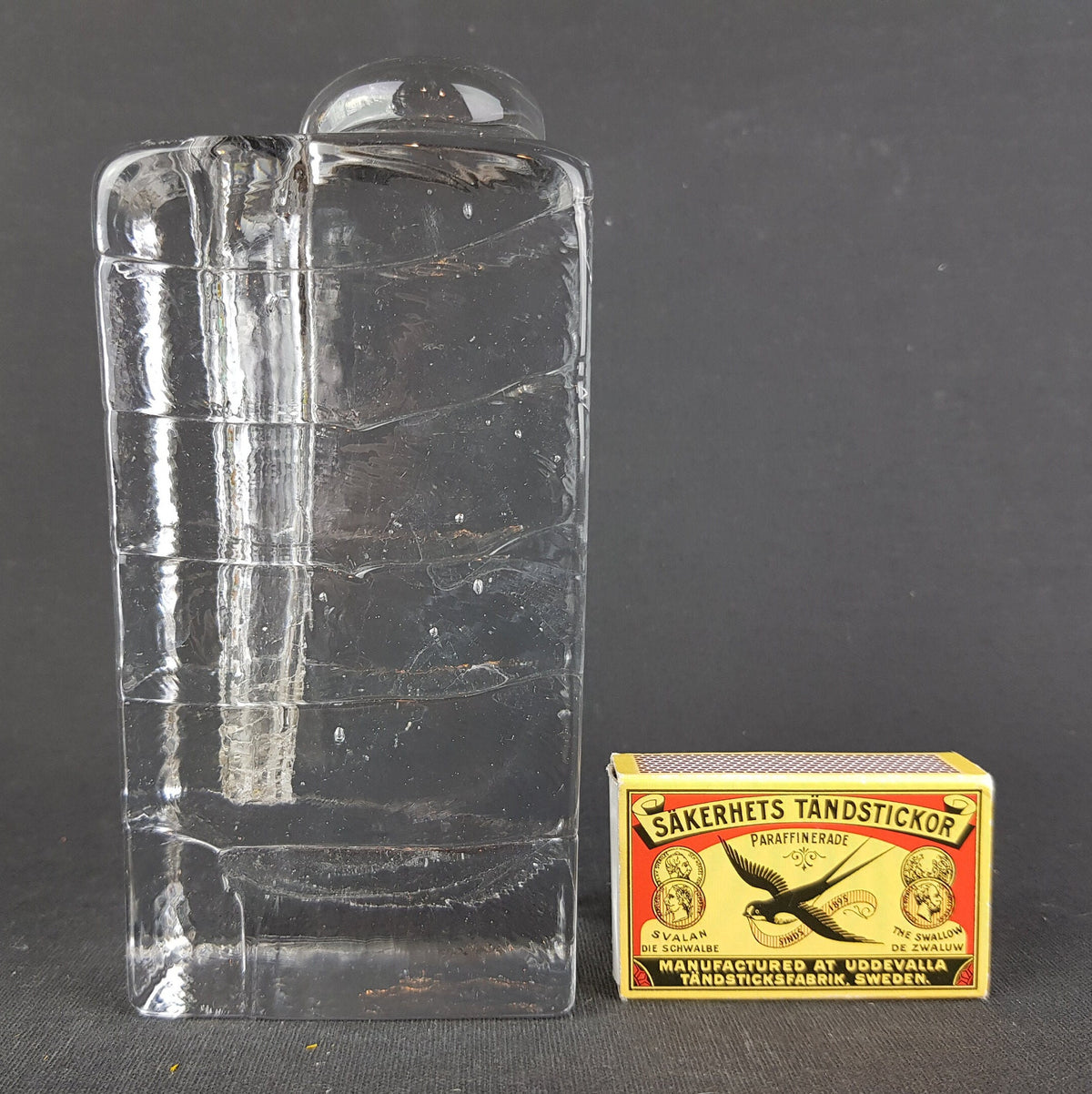 Vintage Crystal Glass Solifleur Bleikristall 24 PBO Vase from West Germany 1960s
