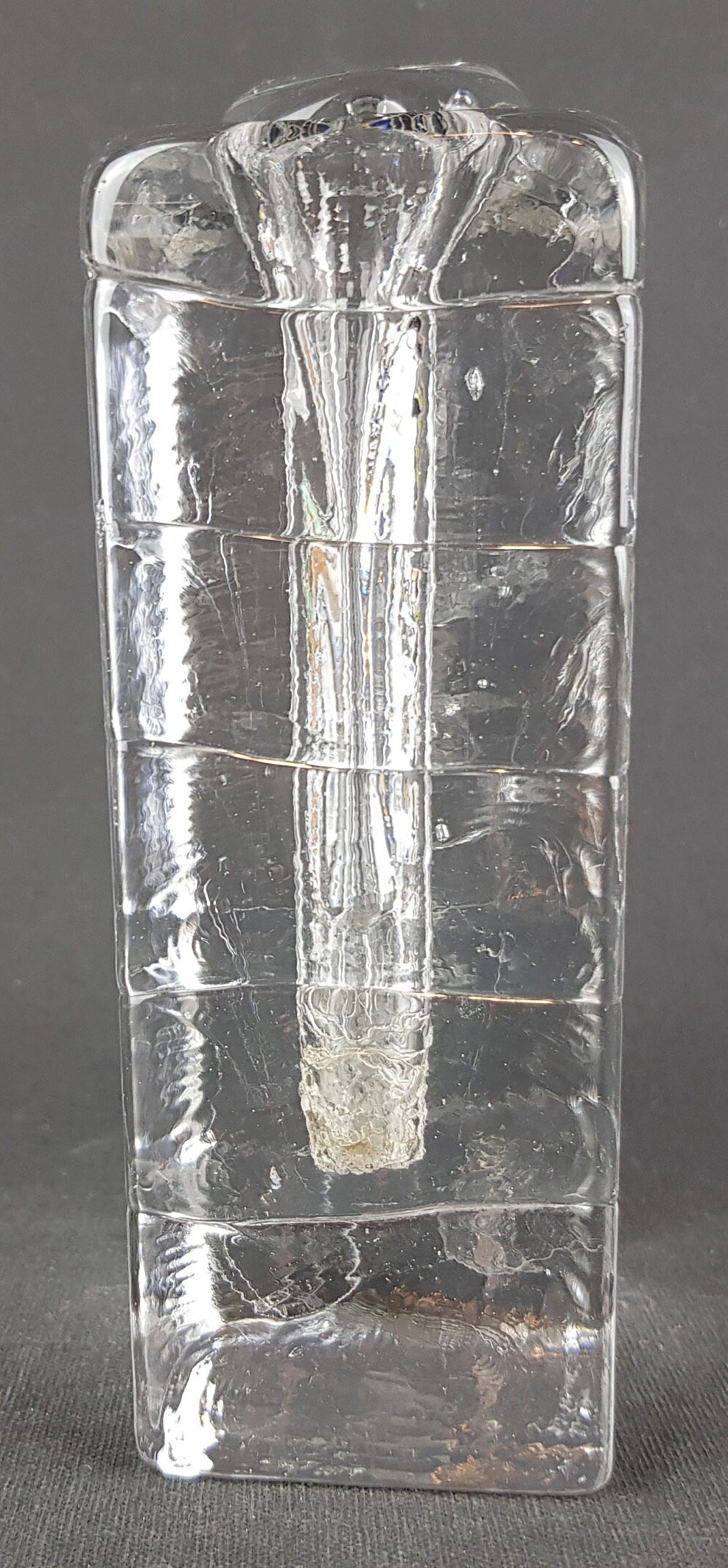 Vintage Crystal Glass Solifleur Bleikristall 24 PBO Vase from West Germany 1960s