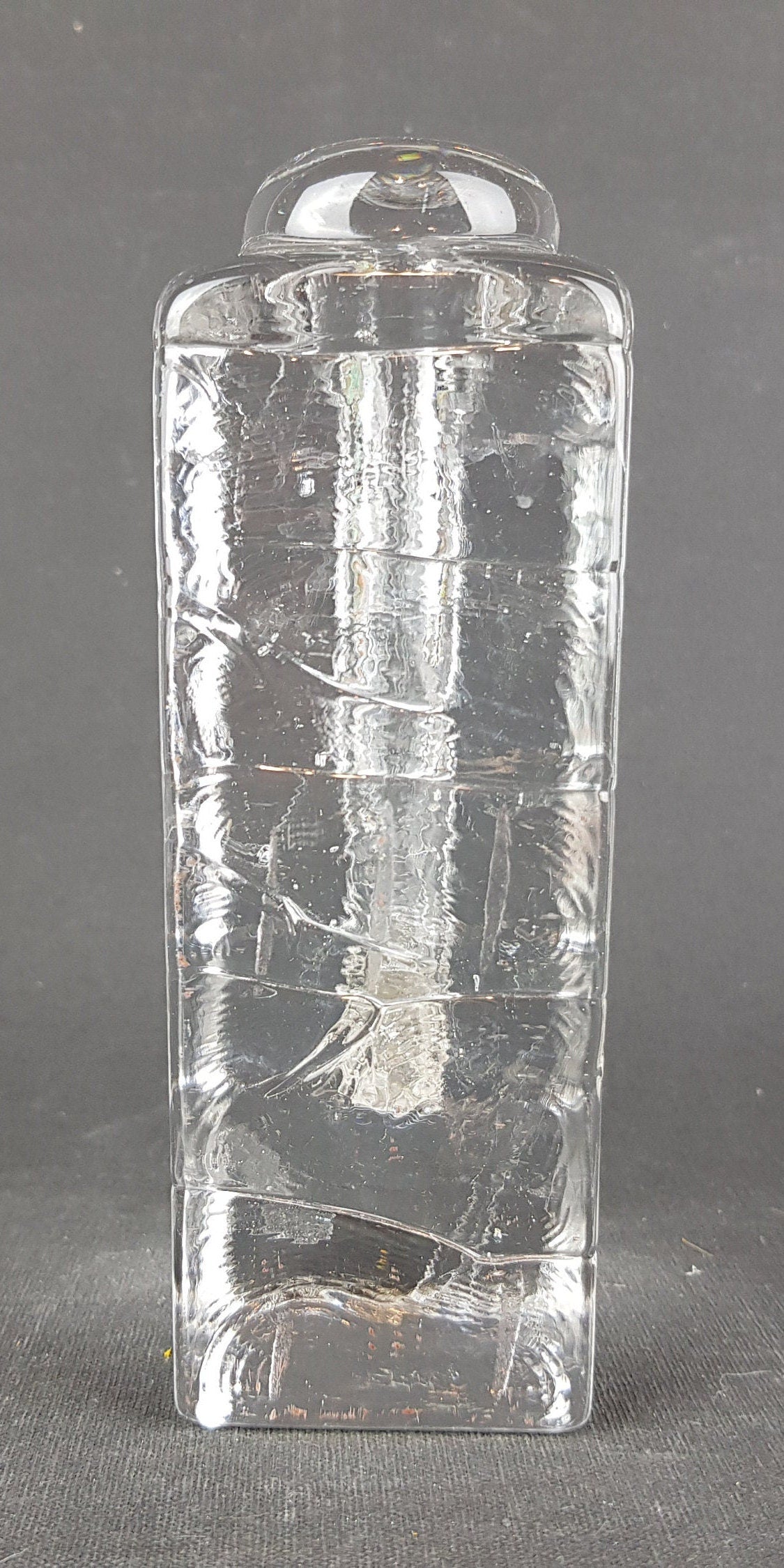 Vintage Crystal Glass Solifleur Bleikristall 24 PBO Vase from West Germany 1960s