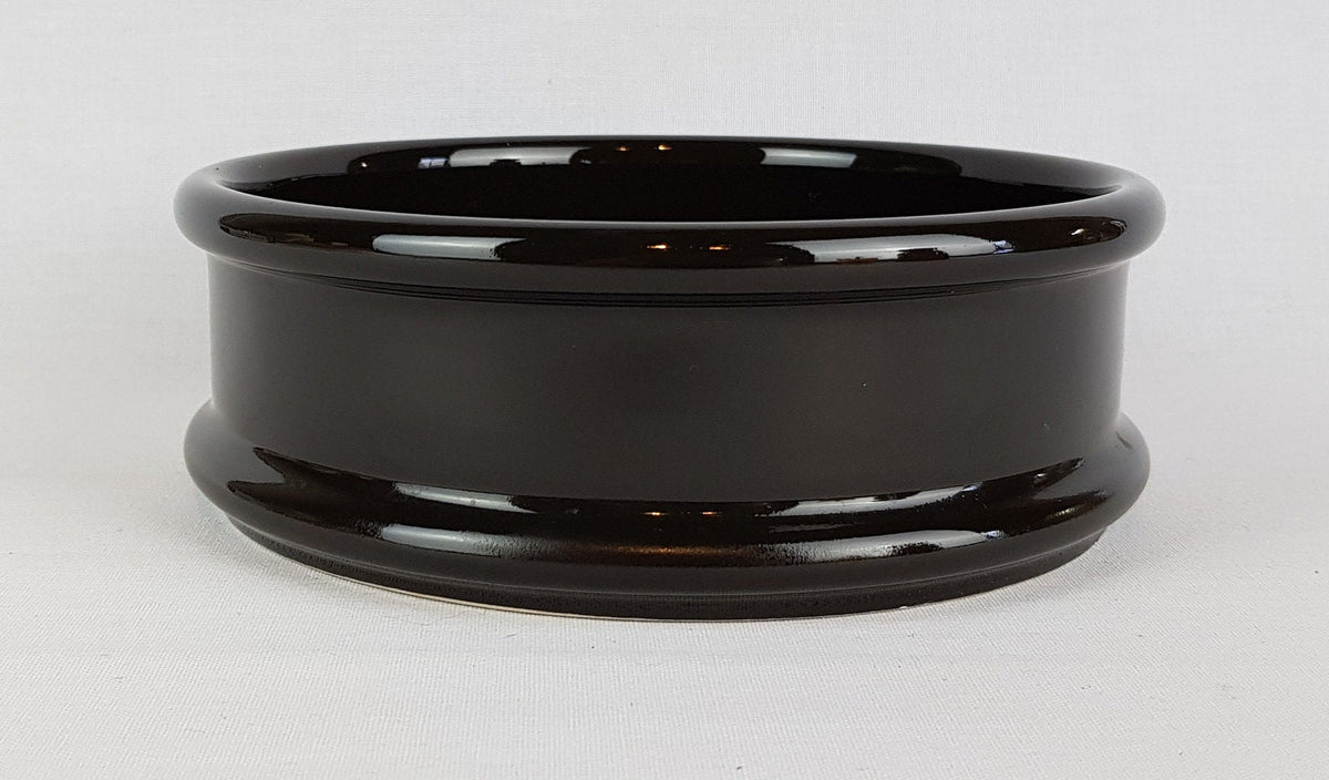 Vintage HUTSCHENREUTHER Brown and Orange Bowl "Stromboli" Decor West German Pottery 1970s