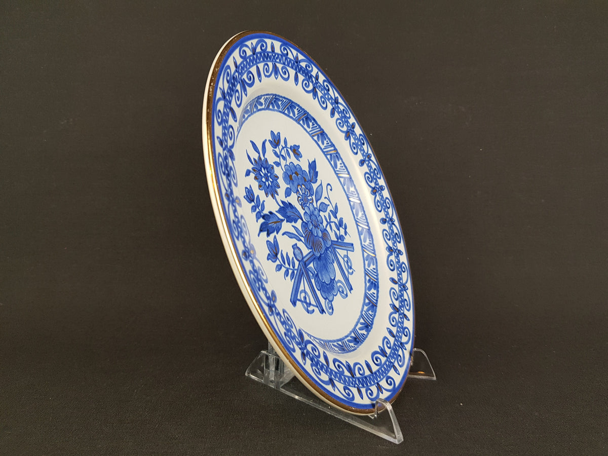 Vintage ROYAL GOUDA HOLLAND Wall plate 2965-22 Lama Decor Dutch Pottery 1970s