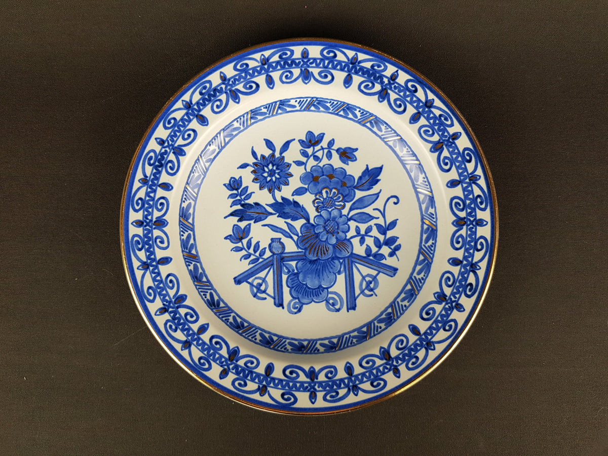 Vintage ROYAL GOUDA HOLLAND Wall plate 2965-22 Lama Decor Dutch Pottery 1970s