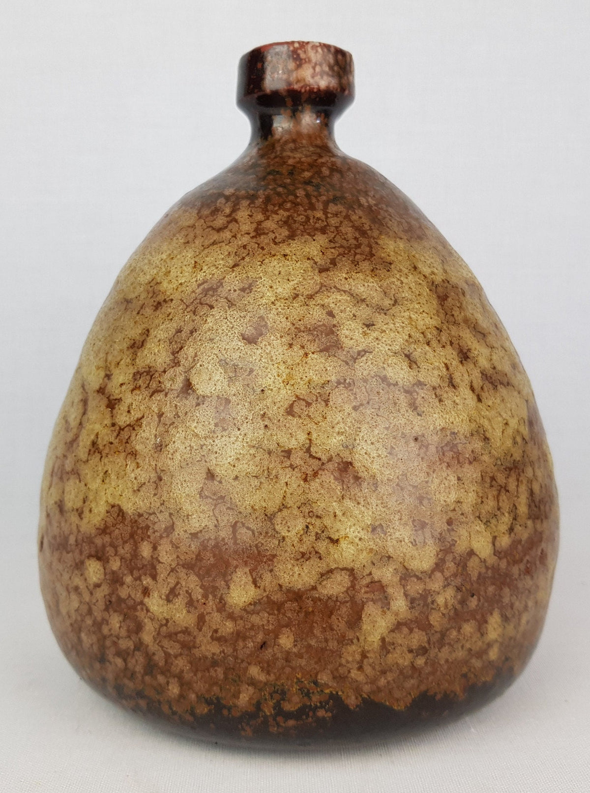 Vintage ELMER KUBICEK Studio Art Pottery Stylish Vase 138-20 West Germany 1960s